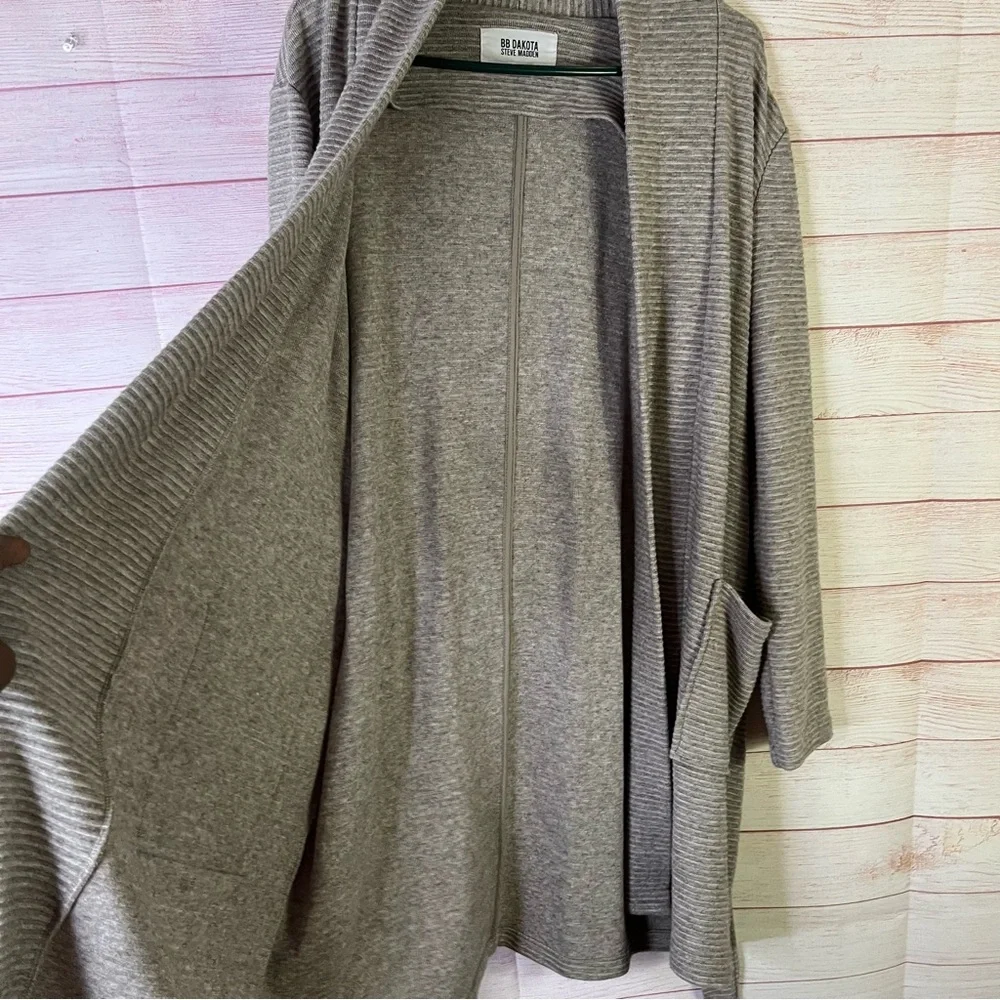 BB Dakota Steven Madden Belted Cardigan Sweater Size‎ Large